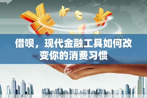 舒城借呗，现代金融工具如何改变你的消费习惯