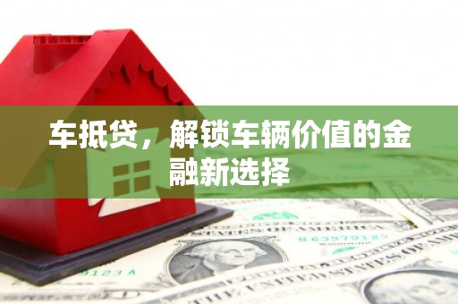 舒城车抵贷，解锁车辆价值的金融新选择