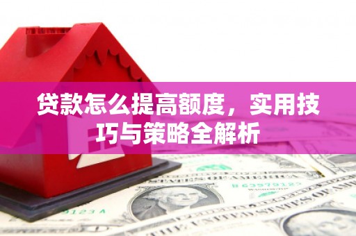 舒城贷款怎么提高额度，实用技巧与策略全解析