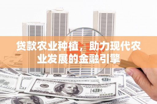舒城贷款农业种植，助力现代农业发展的金融引擎