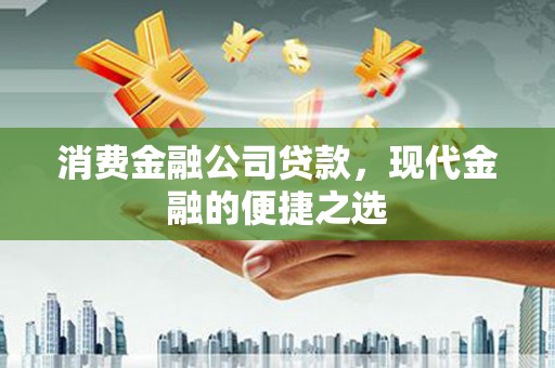 舒城消费金融公司贷款，现代金融的便捷之选