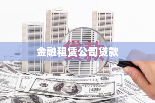 舒城金融租赁公司贷款