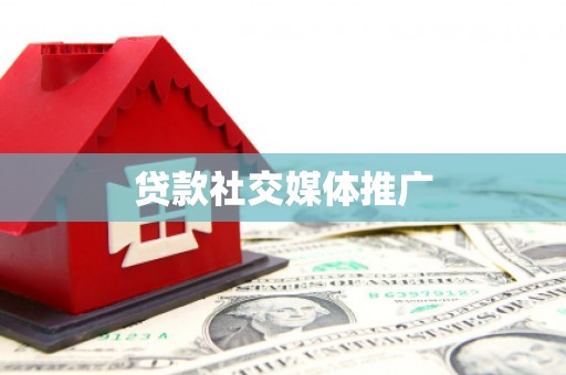 舒城贷款社交媒体推广